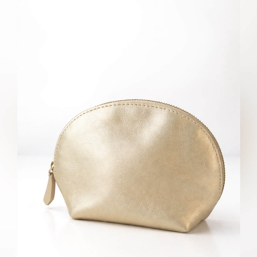 Mark & Graham‎ Gold Cosmetic Bag